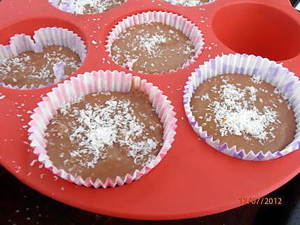 recette muffins au Nutella