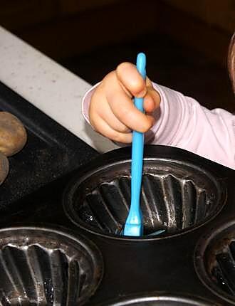 recette J'ai aidé mamy à faire des babas au rhum pour papy....