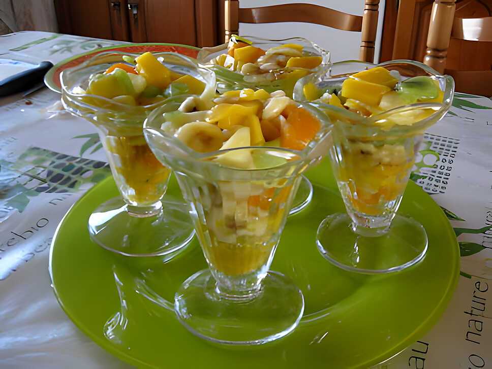 Coupe de fruits frais