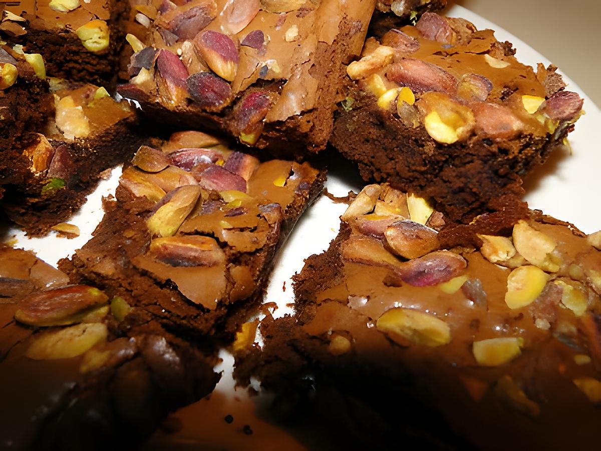 recette Brownies aux pistaches de Hilda