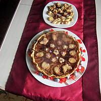 recette tarte pommes rhubarbe  mascarpone