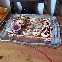 recette muffins  aux framboises