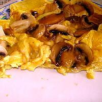 recette Omelette aux champignons frais