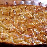 recette Far breton aux pommes caramélisées