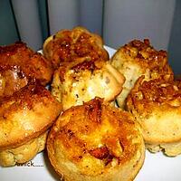 recette muffin "coeur craquant caramélisé"