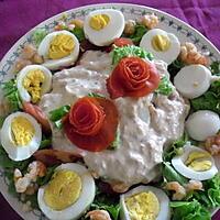 recette salade composée sauce au thon