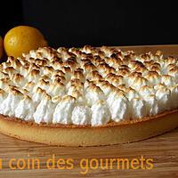 recette Tarte au citron meringuée