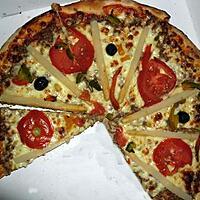 recette PIZZA FRAICHEUR (aussi pour végétariens/diabétiques)