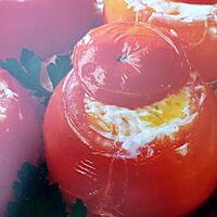 recette Oeufs en tomates