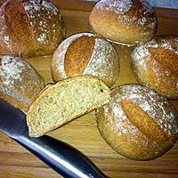 recette Petits pain à la farine de blé dur