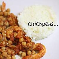 recette Curry aux crevettes et aux pois chiches