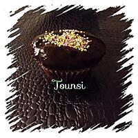 recette Cupcake au chocolat glacage chocolat noir