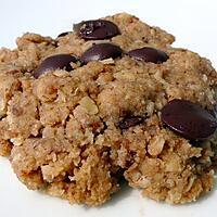 recette Délicieux cookies chocolat noisettes