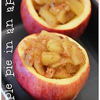 recette Tarte aux pommes dans une pomme