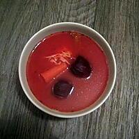 recette Soupe de betteraves rouges (recette polonaise)