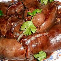 recette Rognon de porc au beaujolais
