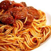 recette Spaghetti bolognaise chorizo