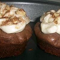 recette baby brownies cupcake