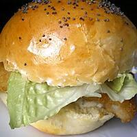 recette Burger façon filet-O-fish et potatos maison