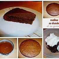 recette Moelleux au chocolat et sa ganache