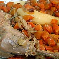 recette Cuisses de poule (ou de poulet) aux carottes