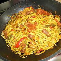recette Spaghettis à l'espagnol