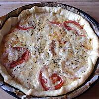 recette Tarte fromage/tomates