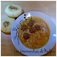 recette Soupe Algérienne aux vermicelles (Jeri douida)