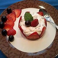 recette Dessert aux fraises
