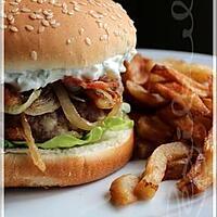 recette ~Burger spécial Seb « Le Big Ben »~
