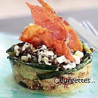 recette Salade de lentilles vertes du Puy et féta, chips de jambon