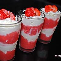 recette fraises viennoises