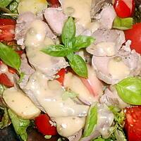 recette Salade de langue de porc vinaigrette