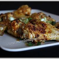 recette Ailerons de poulet rôtis au curry