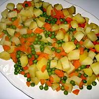recette Salade russa(recette portugaise)macédoine de légumes