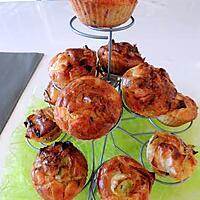 recette Muffins poireaux, ricotta, lardons et pommes de terre