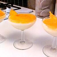 recette Panna cotta vanille et son coulis de mangue