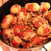recette mijoté de lapin aux olives