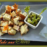 recette Cake aux lardons et olives