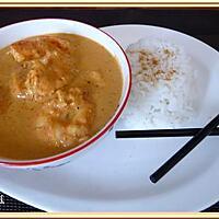 recette Gambas au curry