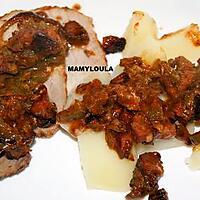 recette Roti de porc à la Méditerranéenne en passant par Montbéliard
