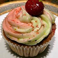 recette Strawberry Swing Cupcakes
