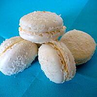 recette Macarons coco