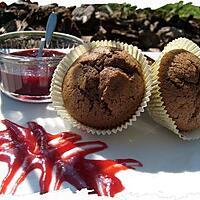 recette Ooo Muffins Chocolat / Framboises et leur caramel ... ooO