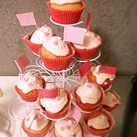 recette Cupcake glaçage mascarpone rose princesse