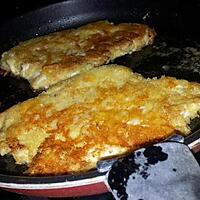 recette Escalopes de poulet panées à la croute de mozzarella