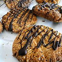 recette Grandes cookies au beurre de cacahuètes