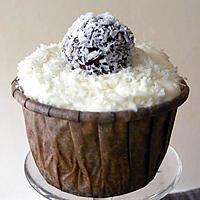 recette Cupcakes coco-pralin, truffes choco-coco