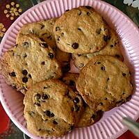 recette Les Cookies Au Pépites de chocolat de Edwige