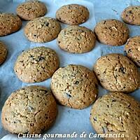 recette Cookies aux noix de pékan, amande et chocolat